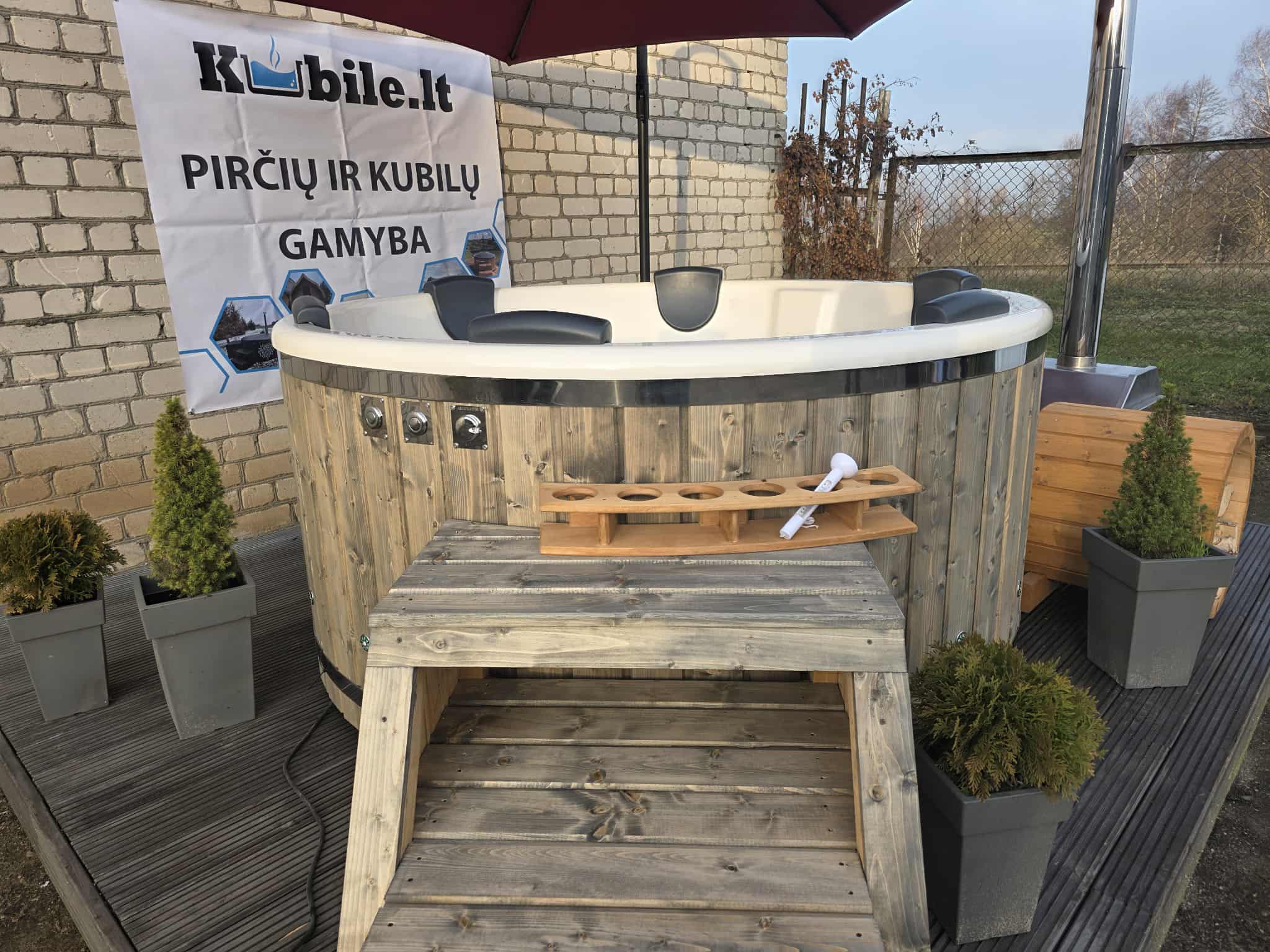Kubilas išorine krosnele - Image 5